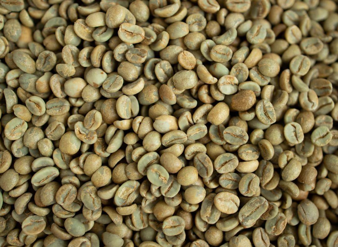 हरे कॉफ़ी के बीन्स